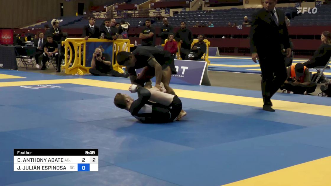 Cole Abate vs Julian Espinosa | 2024 IBJJF Pan No-Gi Final