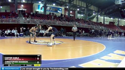 157 lbs Quarters & 1st Wb (16 Team) - Carter Gable, Papillion-La Vista South vs Christopher Shannon, Schuyler