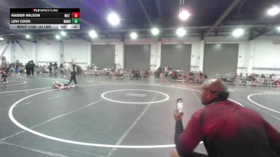 61 lbs Consi Of 4 - Raiden Wilson, Mat Demon WC vs Levi Cook, Manu WC