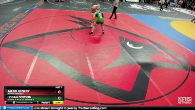 Champ. Round 1 - Logan Dodson, North Platte St. Patrick`s vs Jacob Henery, Neligh-Oakdale