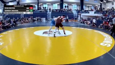 150 lbs 2nd Wrestleback (16 Team) - Garrett Michael, Oconee County vs Ryan Rector, Harlem