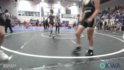 105 lbs Rr Rnd 3 - Victoria Reynolds, Pawhuska Elks Takedown vs Hannah Alexander, Warhorse Wrestling Club