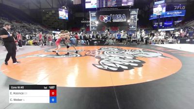 150 lbs Cons 16 #2 - Elias Koonce, CO vs Carson Weber, IL