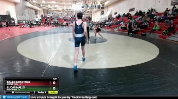 120 lbs Round 1 (4 Team) - Caleb Crabtree, Castle View vs Lucas Nalls, Northfield