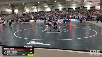 A 215 lbs Quarterfinal - Tyson Click, Samuel Everett School Of Innovation vs Landon Morris, Cheatham Co. Central