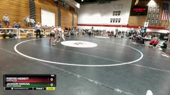 152 lbs Cons. Round 4 - Porter Merritt, Star Valley vs Jackson Hanusa, Rocky Mountain