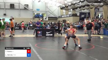 48 kg Round Of 16 - Tryon Kaess, Team Aggression vs Lacy Harvey, Parkview Wrestling Club