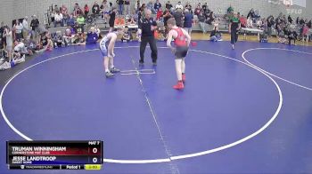 120 lbs Semifinal - Truman Winningham, Cornerstone Mat Club vs Jesse Landtroop, Sweet Home