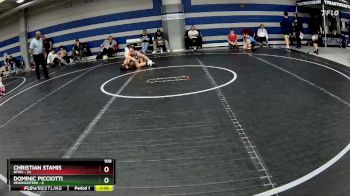 100 lbs Round 4 (8 Team) - Dominic Picciotti, Headhunters vs Christian Stamis, BTWC