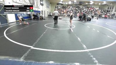 115 lbs Cons. Round 3 - Allison Hidalgo, Chino vs Hailey Marmon, Highland