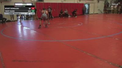 133 lbs Cons. Round 2 - Wyatt Kowalski, Imperial Valley College vs Tripp Saire, Cerritos College
