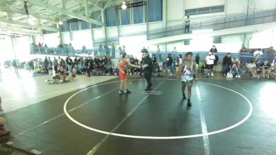 137 kg 3rd Place - Brock Kenney, Reign vs Shamar Burnett, Orange Vista HS