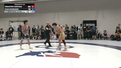 67 kg Champ. Rd Of 64 - Sebastian Quintana, Nevada vs Evan Rodriguez, Tiger Wrestling Club