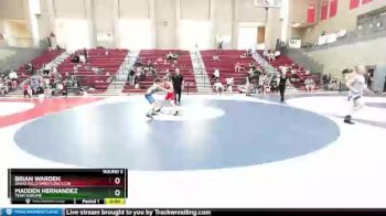 85 lbs Round 3 - Brian Warden, Idaho Falls Wrestling Club vs Madden Hernandez, Team Sublime