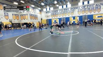 113 Gold Cons. Round 1 - Keaton Mendelson, Fleming Island vs Kenneth Placer, Southwest Miami