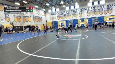 113 Gold Cons. Round 1 - Keaton Mendelson, Fleming Island vs Kenneth Placer, Southwest Miami