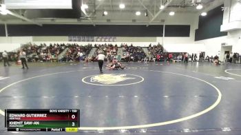 150 lbs Champ. Round 1 - Khemit Saw-An, Paramount vs Edward Gutierrez, Heritage