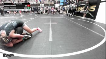 135 lbs Consolation - Gracy Gregory, Shelton Wrestling Academy vs Sophie Proctor, Henryetta Knights Wrestling Club