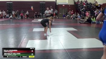 J-5 lbs Round 2 - Brynnley Kellogg, Tiger Wrestling Club vs Ella Loughren, Indee Mat Club