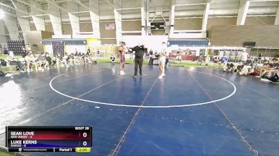 165 lbs Placement Matches (16 Team) - Sean Love, New Jersey vs Luke Kerns, Kansas