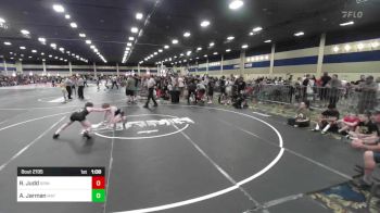 116 lbs Final - Remington Judd, Grindhouse WC vs Adden Jarman, Mat Monsters