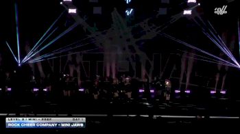 Rock Cheer Company - Mini Jaws [2026 L2.1 Mini - PREP DAY 1] 2026 JAMfest Cheer Super Nationals