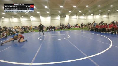 115 lbs Kylee Trostle, Pennsylvaniia Red vs Sarah Congleton, Virginia
