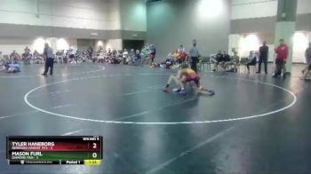 120 lbs Round 5 (6 Team) - Mason Furl, Diamond Fish vs Tyler Haneborg, Nebraska Hangin` 10`s