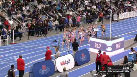 High School Girls' 2 Mile Invitational, Finals 1