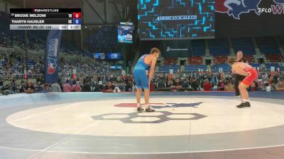 165 lbs Champ. Rd Of 128 - Brodie Melzoni, TN vs Tharyn Hausler, OK