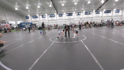 45-50 lbs Round 2 - Aubrey Flater, Contenders Wrestling Academy vs Talia Pettry, Dawg Pound