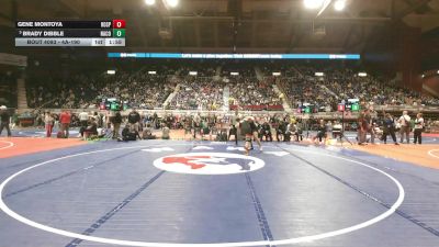 4A-190 lbs Champ. Round 1 - Brady Dibble, Natrona County vs Gene Montoya, Rock Springs