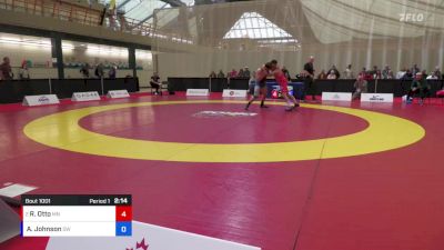 92 kg Round 1 - Riley Otto, Montreal NTC vs Andrew Johnson, Saskatoon WC