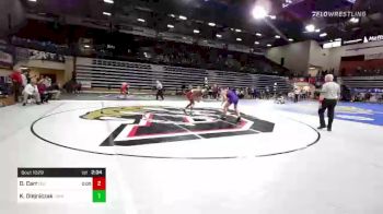 157 lbs Round Of 16 - David Carr, Iowa State vs Kaleb Olejniczak, Northern Iowa