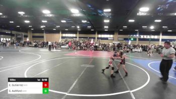 58 lbs Consi Of 8 #2 - Ezequiel Gutierrez, Red Wave WC vs Chance Ashford, Grindhouse WC