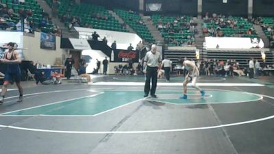 7A 138 lbs 1st Place Match - Zander Samargia, Bob Jones vs Collin Denny, Oak Mountain