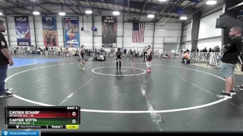80 lbs Rd# 2 10:30am Friday - Cayden Scharf, No Escape W.A. vs Carter Votta, Maryland BLACK