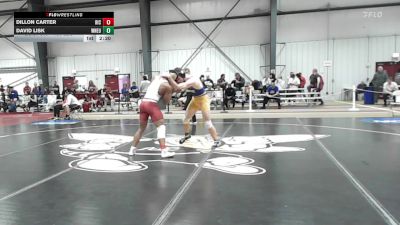165 lbs Consi Of 8 #2 - Dillon Carter, Rhode Island College vs David Lisk, Western New England