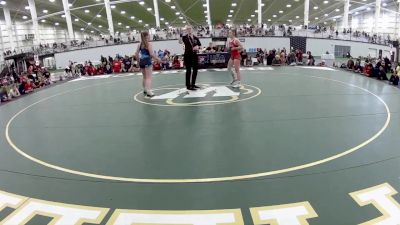 110 lbs Katelynn Dockery, Texas Blue vs Isabella Fodera, California