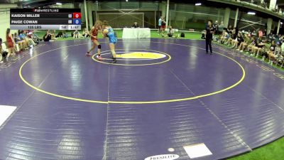 125 lbs Kaison Miller, Kansas vs Paige Cowan, Ohio