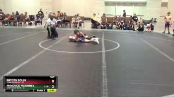 60 lbs Round 1 (4 Team) - Brycen Bolin, Team Palmetto vs Maverick Mckinney, East Coast Elite