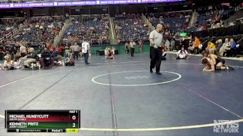 1A 144 lbs Quarterfinal - Michael Huneycutt, South Stanly vs Kenneth Pritz, Avery County