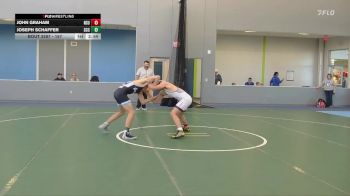 157 lbs Cons. Round 2 - Joseph Schaffer, Southeast Community College vs John Graham, Northern State