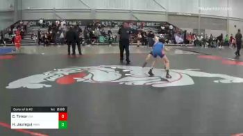 80 lbs Consolation - Connor Tinker, Usa Gold vs Hunter Jauregui, Pounders Wrestling Club