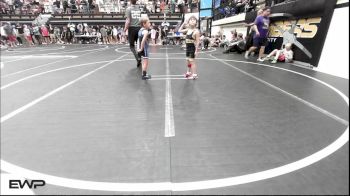 52 lbs Consi Of 4 - Dominick King, OKC Saints Wrestling vs Logan Snyder, Hennessey Takedown Club