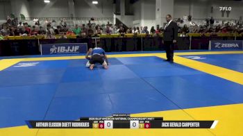Jack Gerald Carpenter vs Arthur Elisson Duett Rodrigues 2026 American National IBJJF Jiu-Jitsu Championship