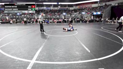 115 lbs Consi Of 8 #2 - Easton Reyes, Oklahoma vs Zachary Smith, Premier Wrestling Center