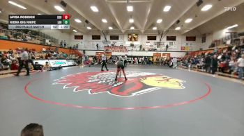 115 lbs 3rd Place Match - Jaysa Robison, Cody vs Kiera Big Knife, Lander