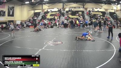 90 lbs 3rd Place Match - Skyler Edwards, Gaston Grizzlies vs Misumme Auguste, Lslander Elite Wrestling Club