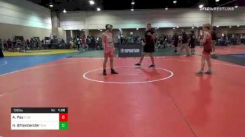 132 lbs Semifinal - Aiden Poe, Florida vs Hugh Bittenbender, New York